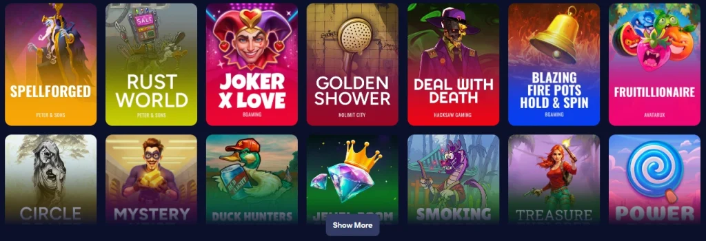 Supabet Casino affiliate landing preview